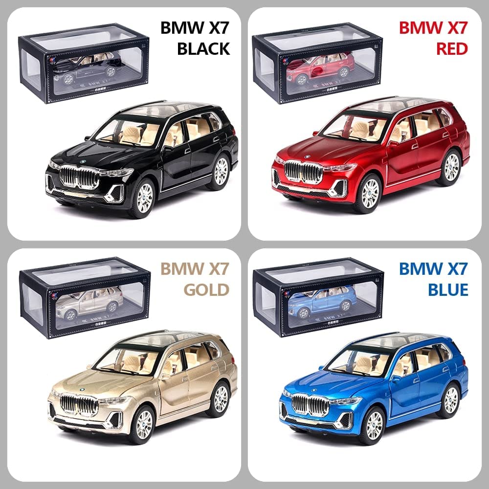 BMW X7 SUV 1:32 Scale Model Car