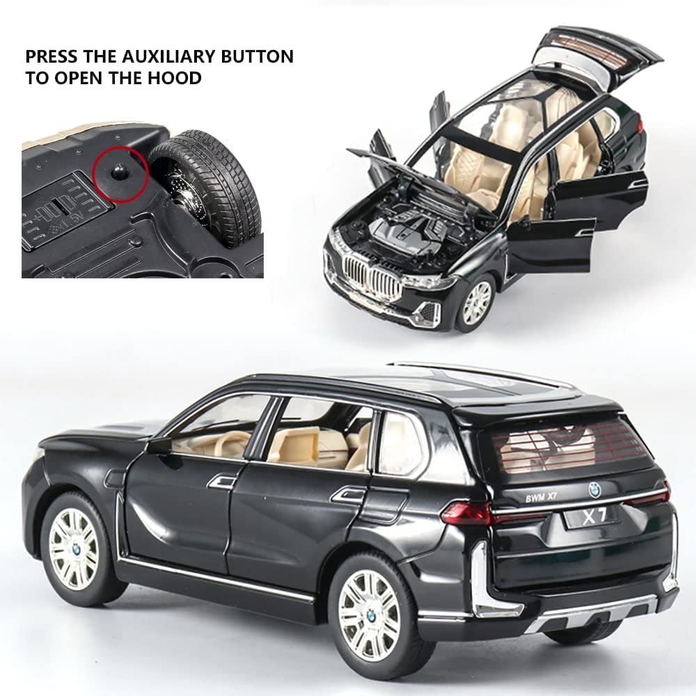 BMW X7 SUV 1:32 Scale Model Car