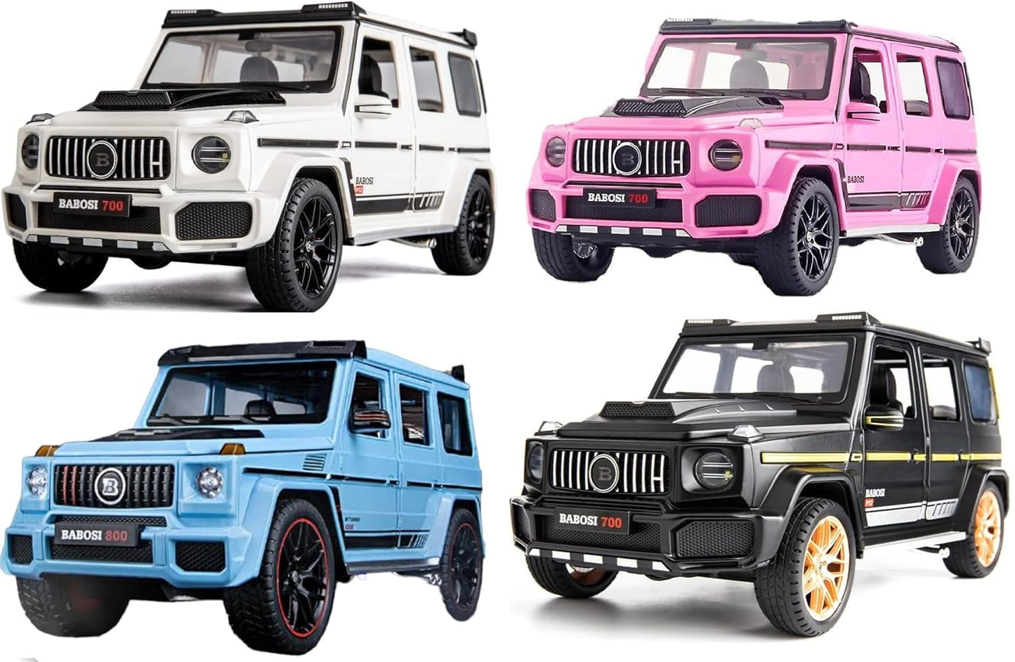 Brabus 700 Mercedes-Benz AMG G63 Benz Model Car Gwagon 1:32 Exclusive Alloy Metal Pull Back Die-cast Car