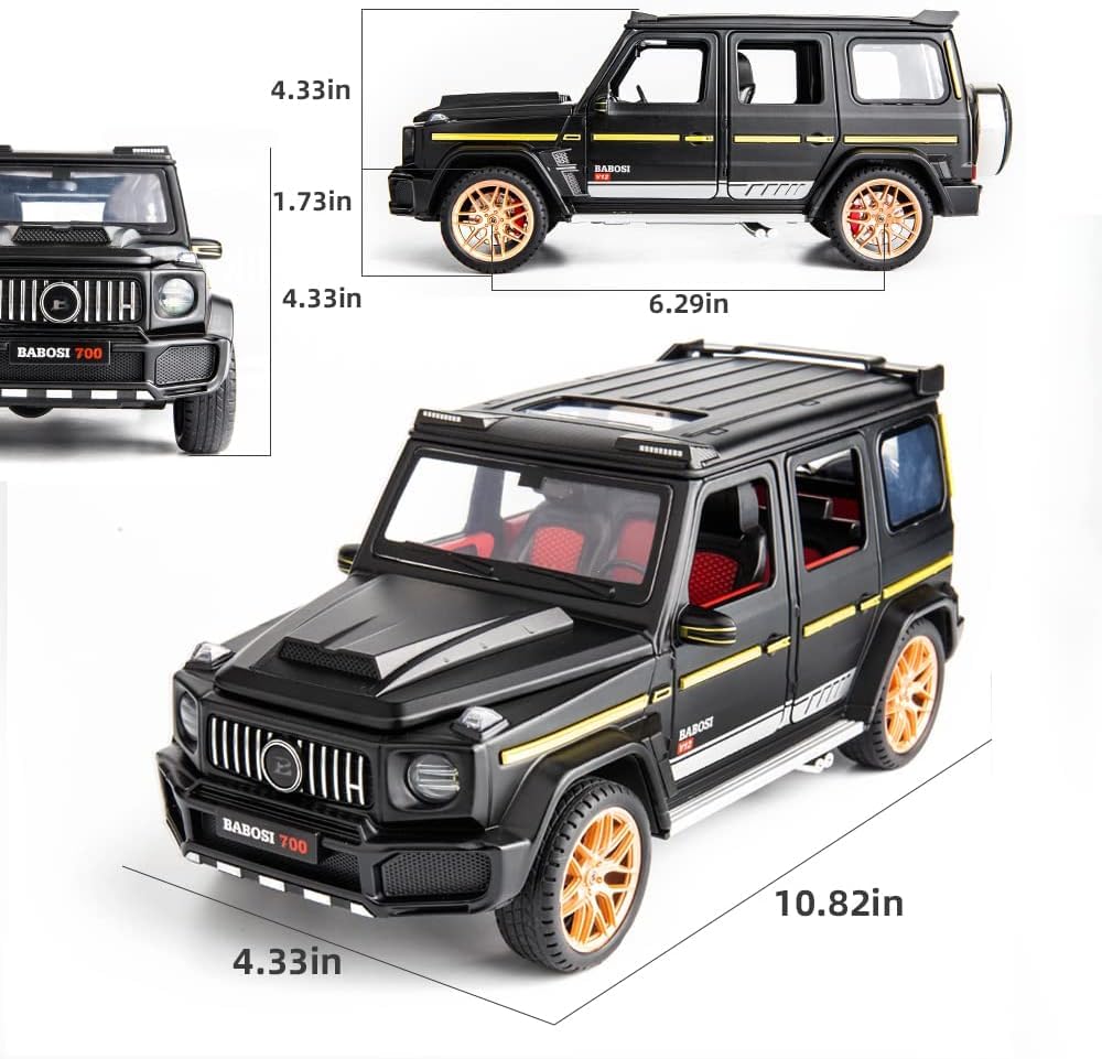 Brabus 700 Mercedes-Benz AMG G63 Benz Model Car Gwagon 1:32 Exclusive Alloy Metal Pull Back Die-cast Car