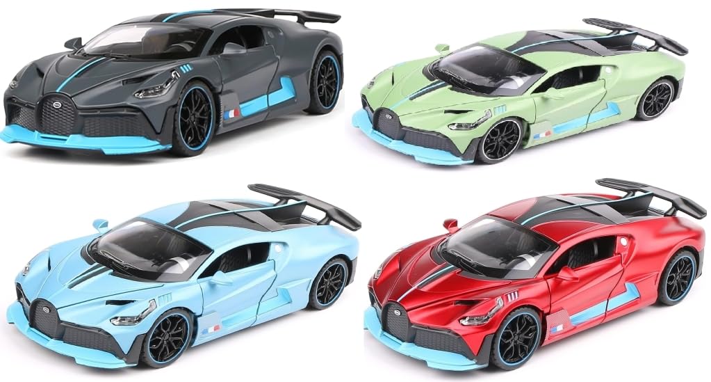 Bugatti Divo 1:32 Exclusive Alloy Metal Pull Back Die-cast Car