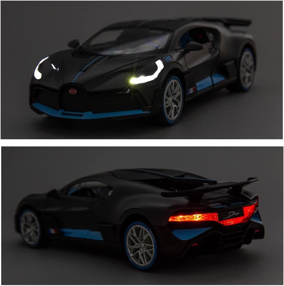 Bugatti Divo 1:32 Exclusive Alloy Metal Pull Back Die-cast Car