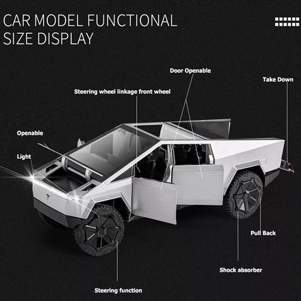 Tesla Cyber Truck 1:24 Model Car