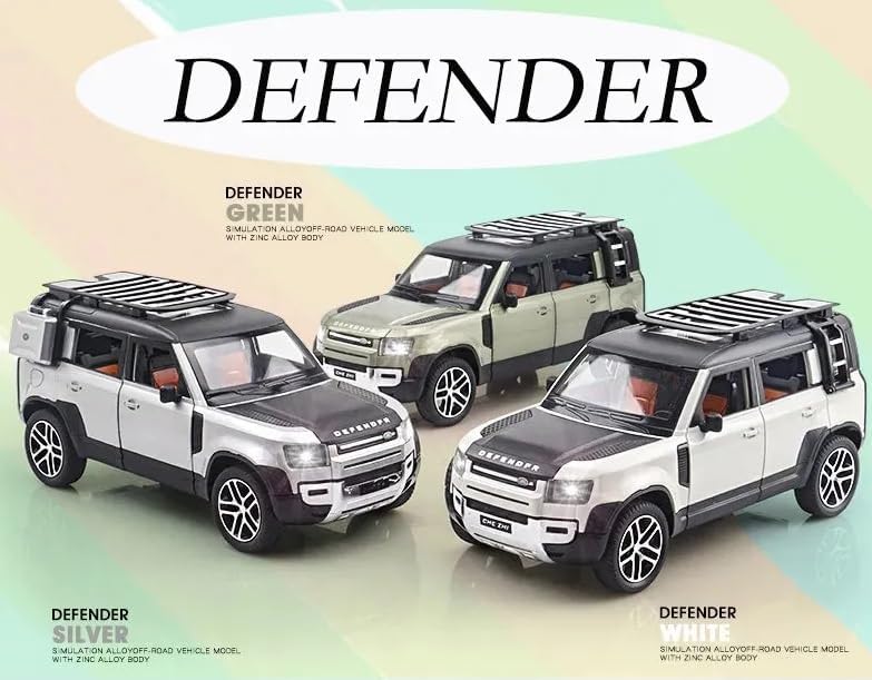 Land Rover Defender 1:24 Scale Model Car