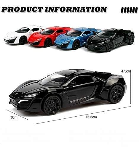 Lykan Hyper Sport Diecast Metal 1:32 Exclusive Alloy Metal Pull Back Die-cast Car