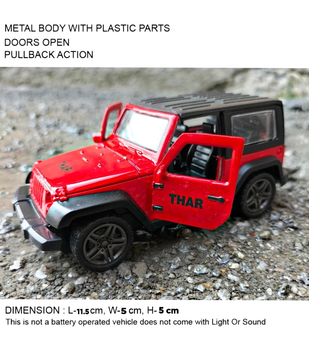 Mahindra Thar 1:36 Die-cast Car