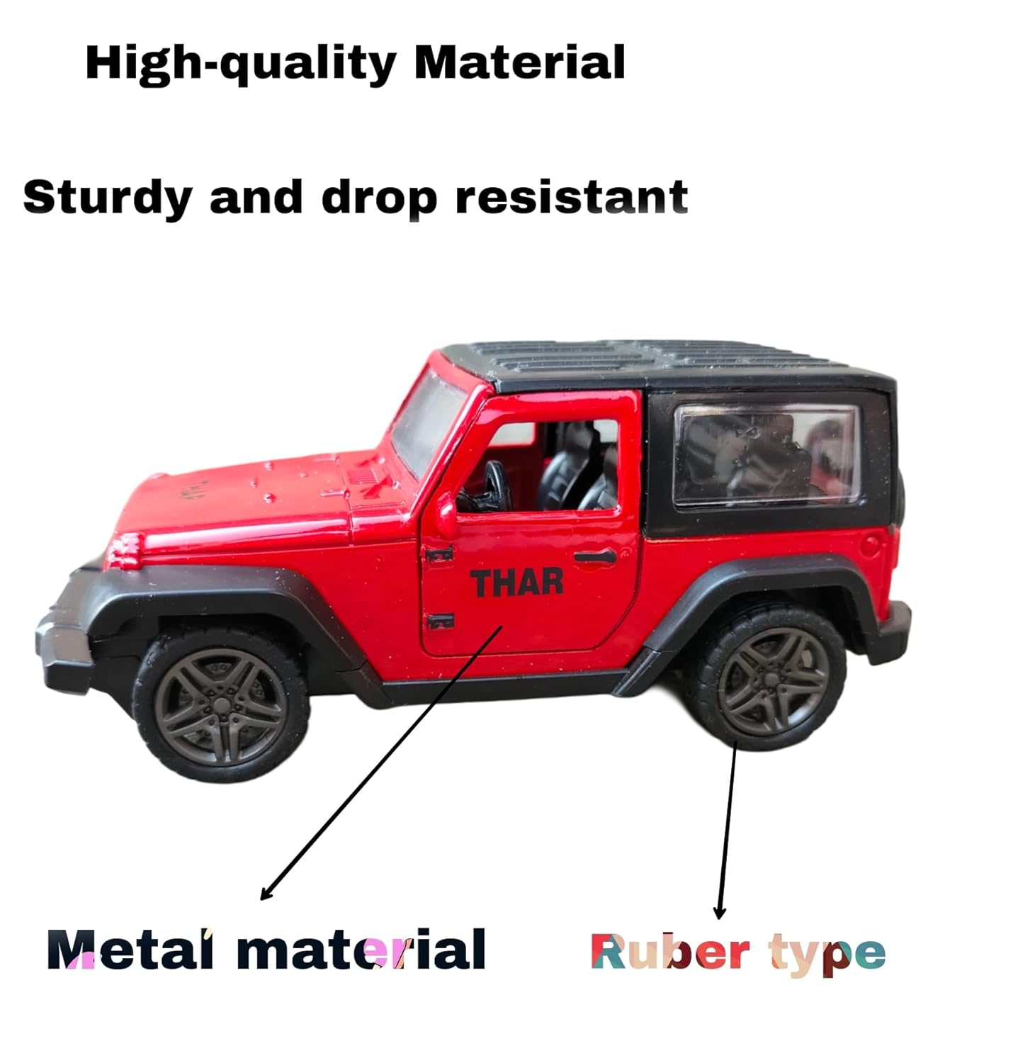 Mahindra Thar 1:36 Die-cast Car