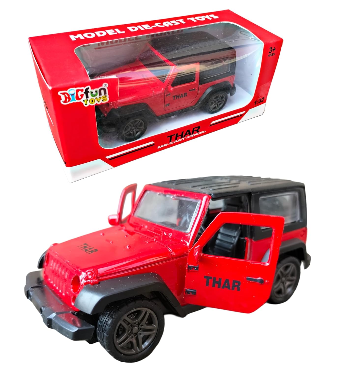 Mahindra Thar 1:36 Die-cast Car