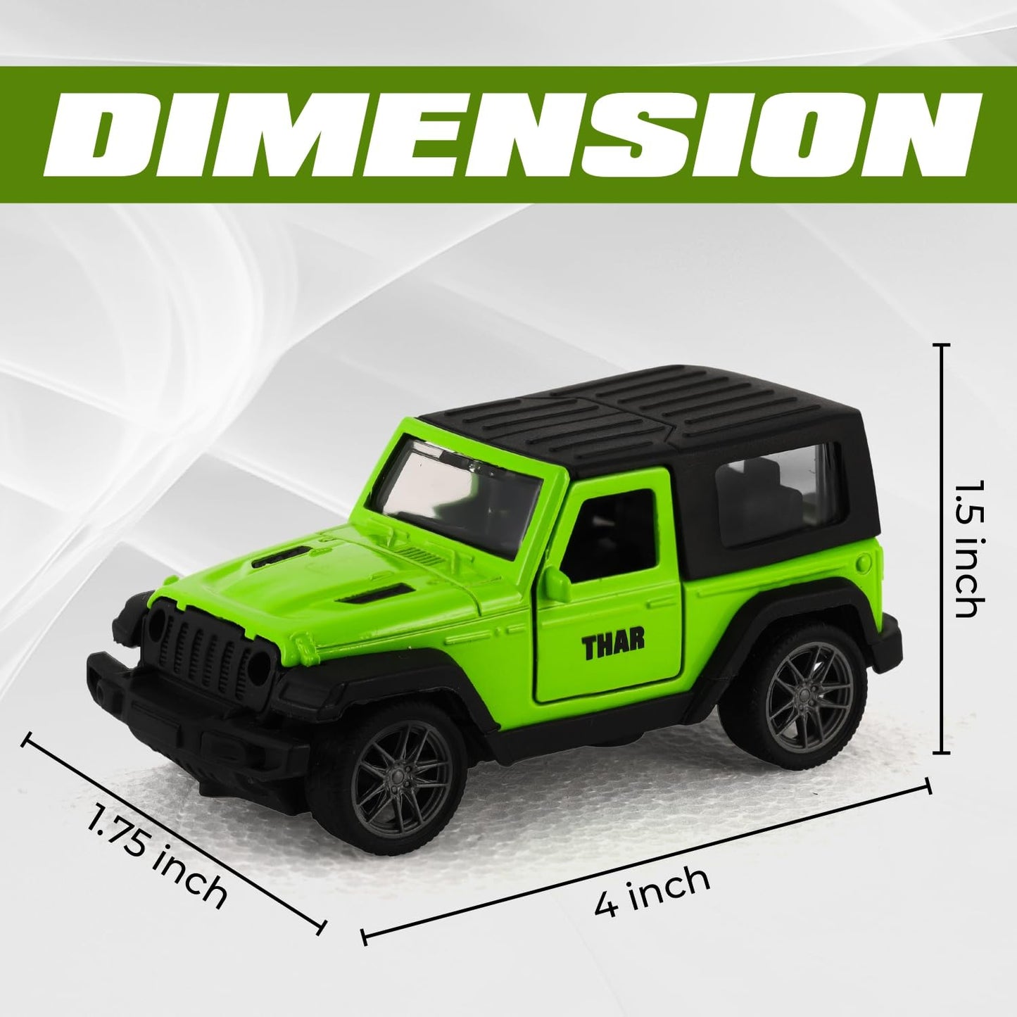 Mahindra Thar 1:36 Die-cast Car