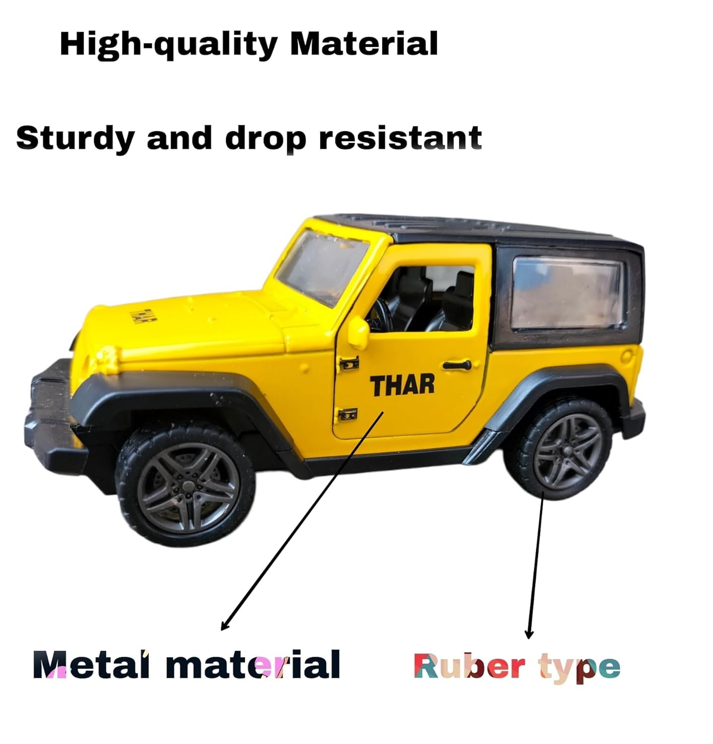 Mahindra Thar 1:36 Die-cast Car