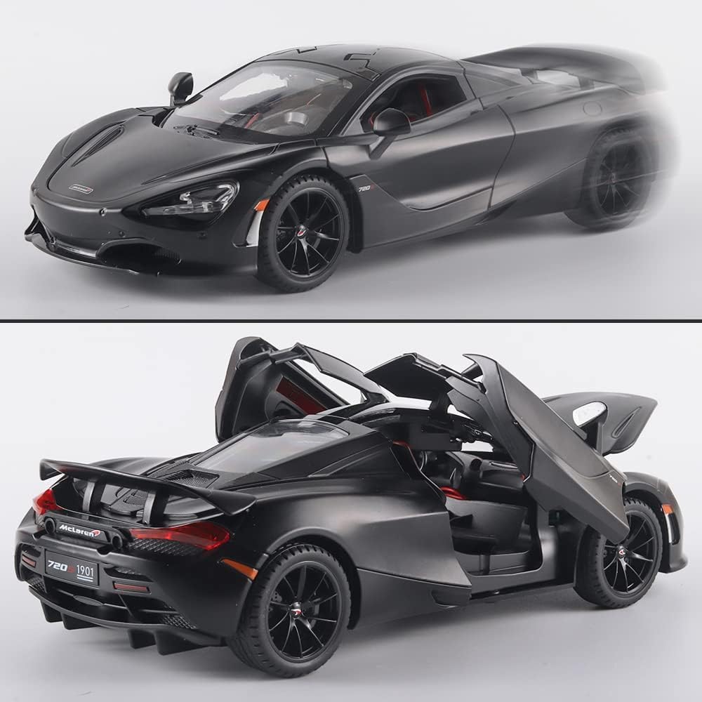 McLaren 720s Model Car 1:32 Exclusive Alloy Metal Pull Back Die-cast Car