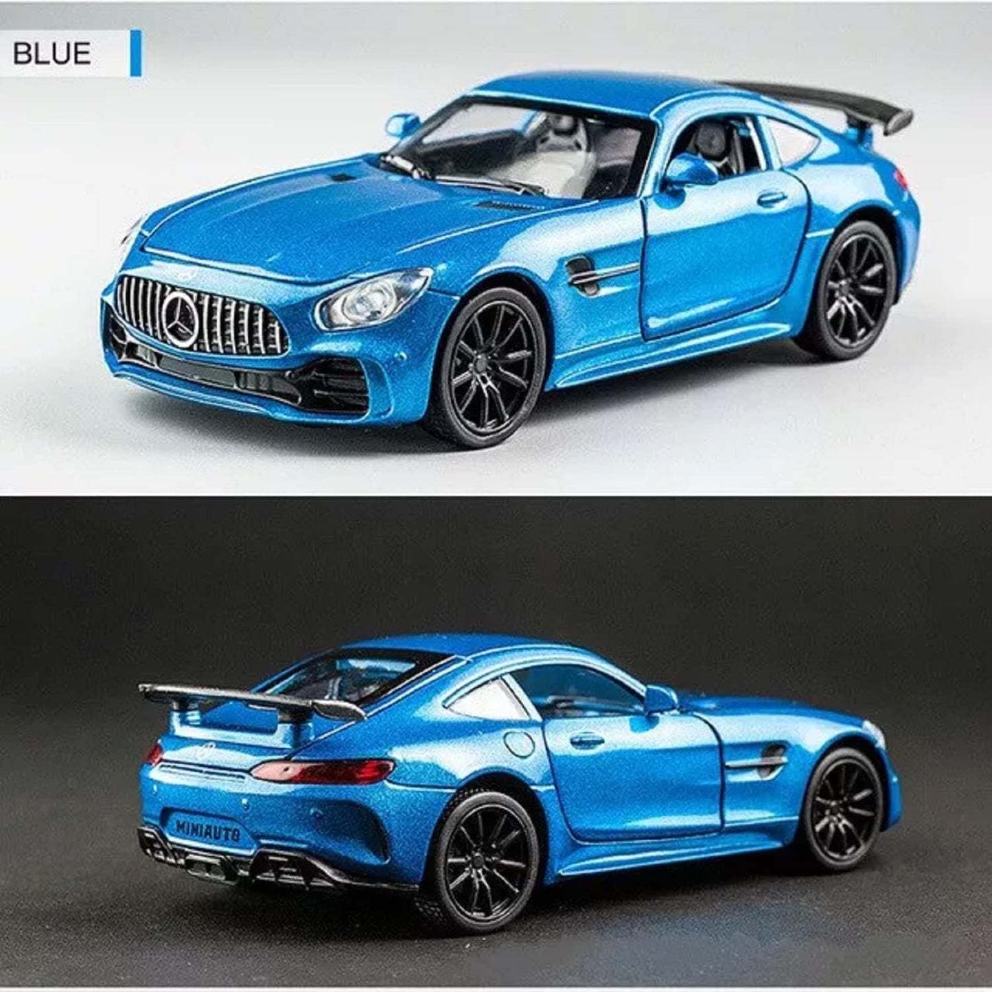 Mercedes Benz AMG GT-R 1:32 Model Car Exclusive Alloy Metal Pull Back Die-cast Car