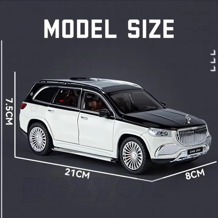 Mercedes Benz GLS 600 SUV Maybach 1:24 Scale Model Car