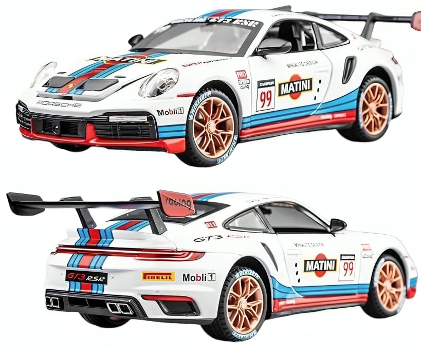 Porsche 911 GT3 RS RSR Turbo S 1:32 Scale Model Car