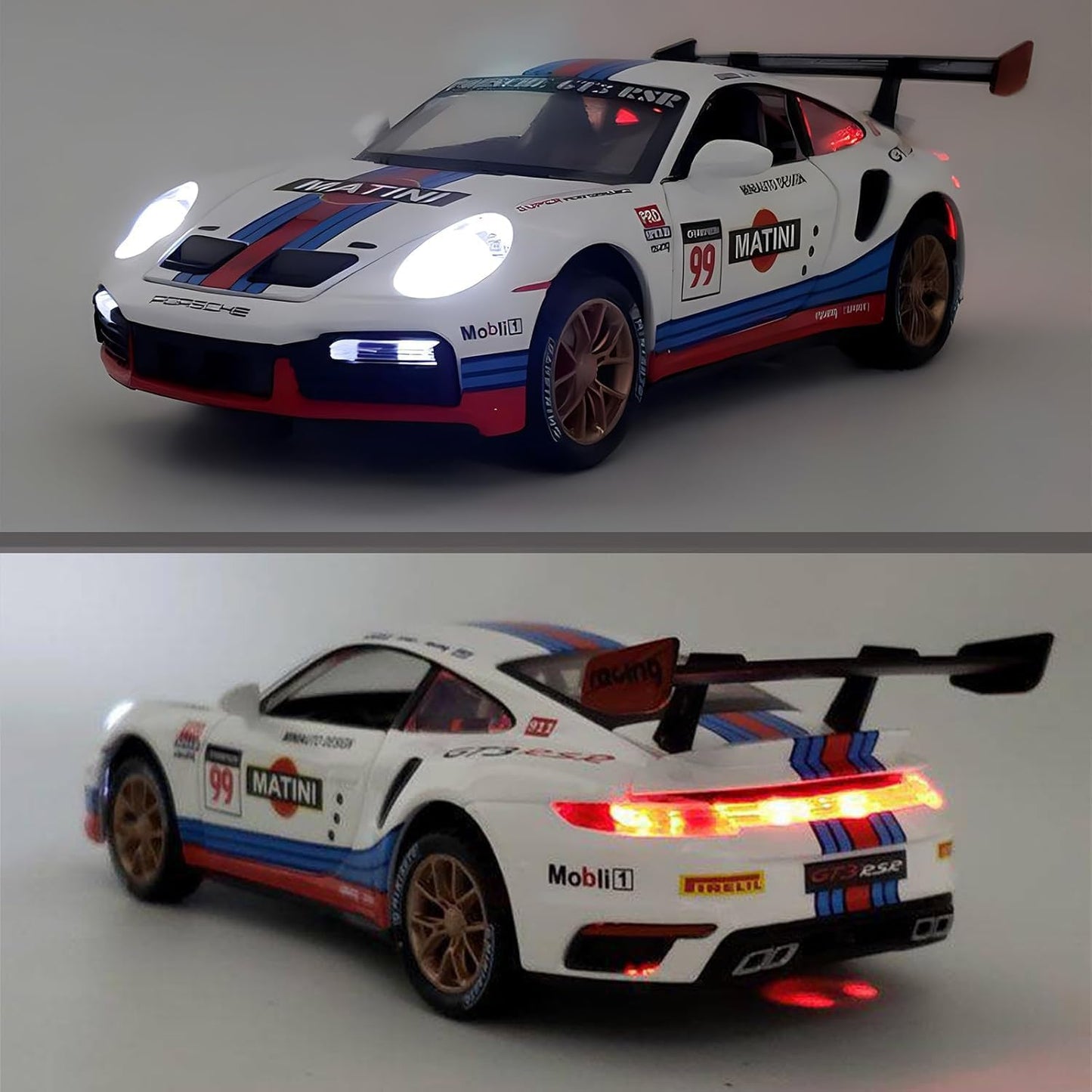 Porsche 911 GT3 RS RSR Turbo S 1:32 Scale Model Car