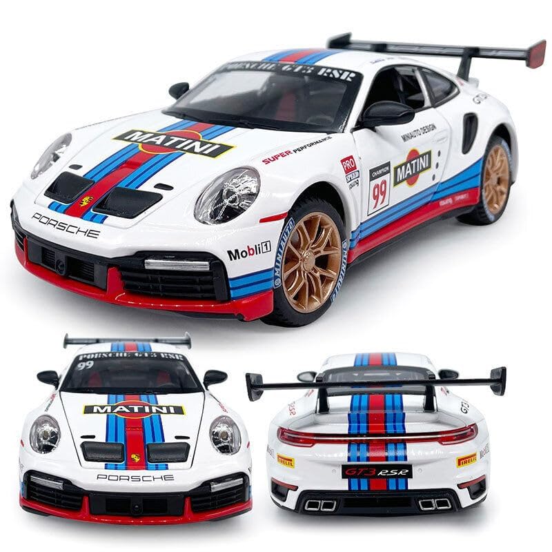 Porsche 911 GT3 RS RSR Turbo S 1:32 Scale Model Car