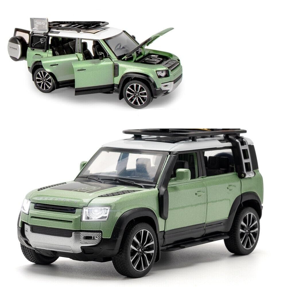 Range Rover Defender 1:32 Scale Model Car Exclusive Alloy Metal Pull Back Die-cast Car