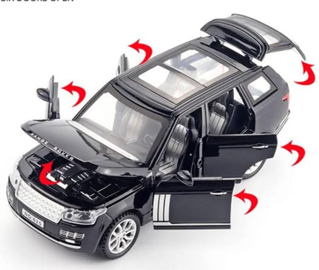 Range Rover SUV Car 1:32 Scale Model Car Exclusive Alloy Metal Pull Back Die-cast Car