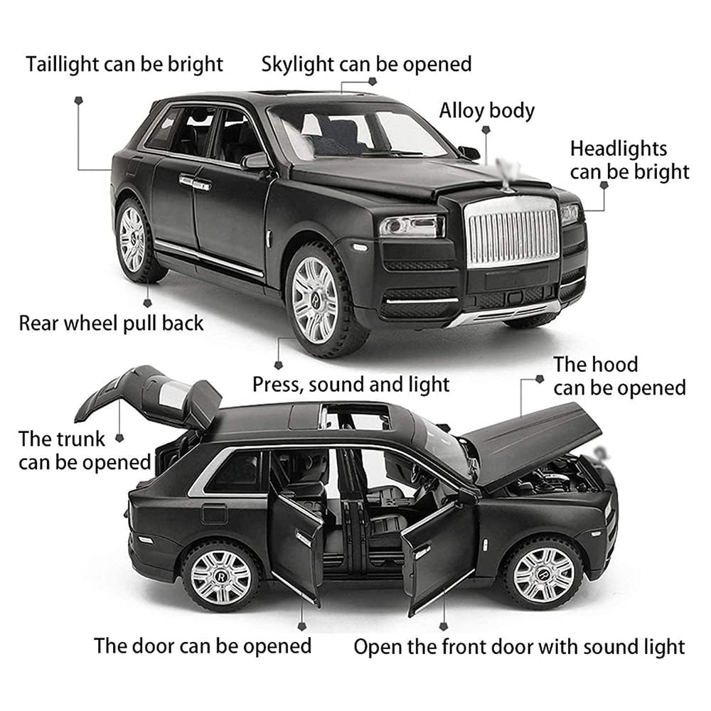 Rolls-Royce Cullinan 1:24 Scale Model Car