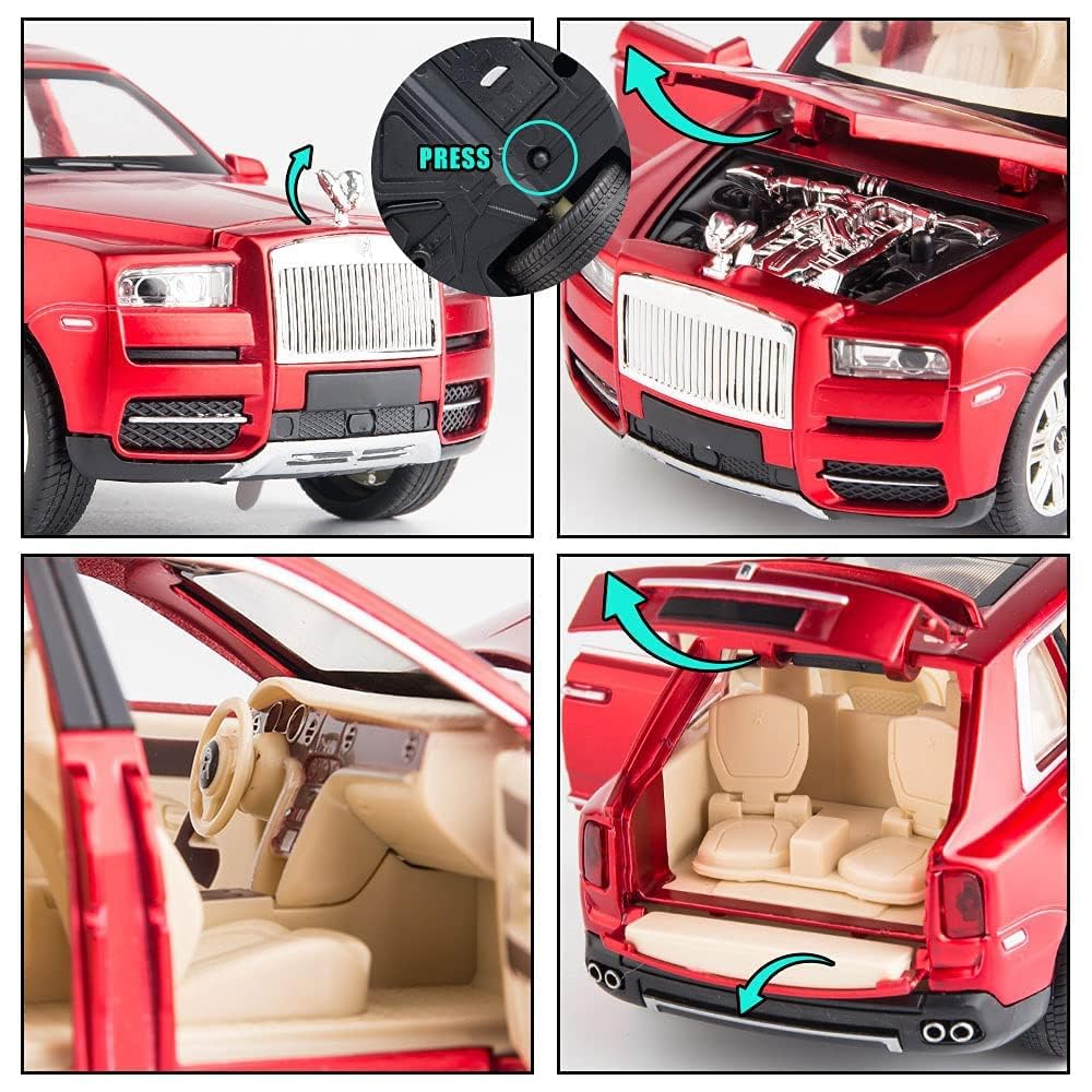 Rolls-Royce Cullinan 1:24 Scale Model Car