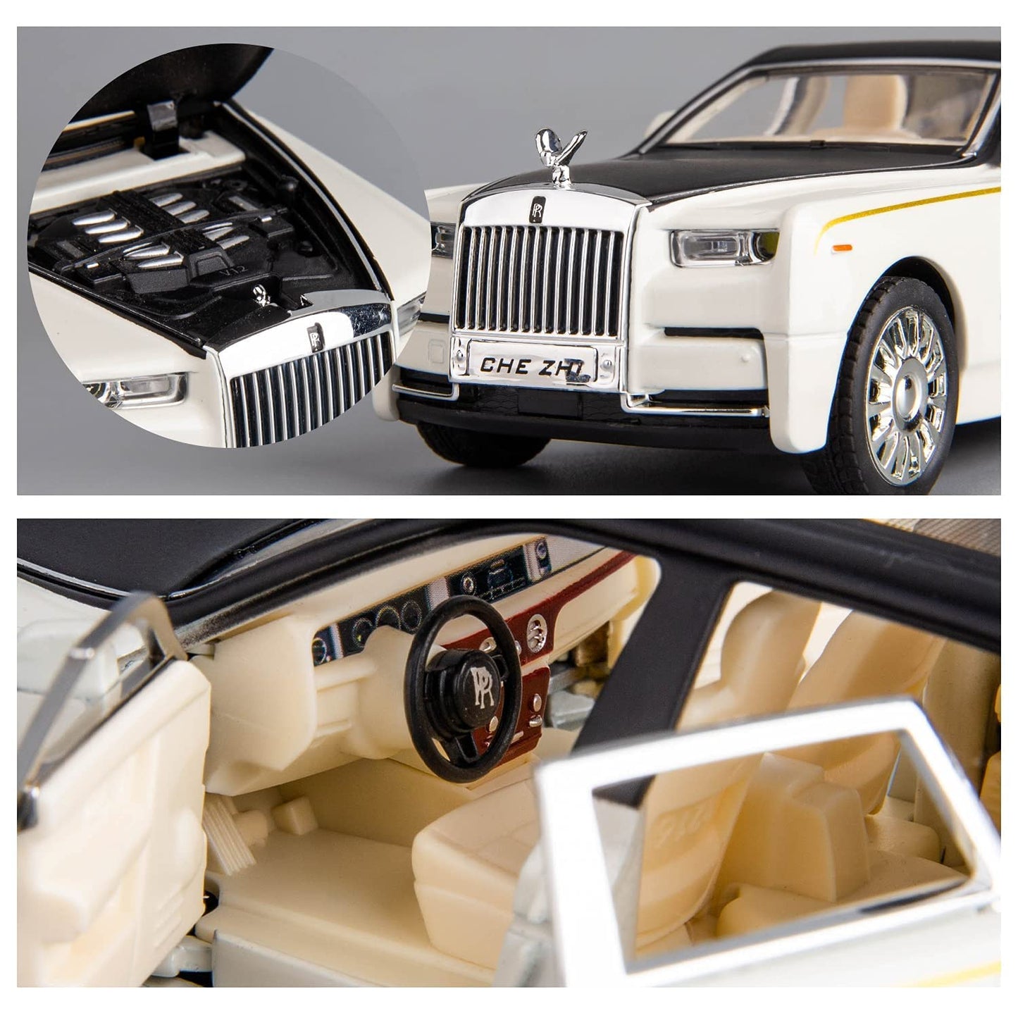 Rolls Royce Phantom Model Car 1:32 Scale Exclusive Alloy Metal Car