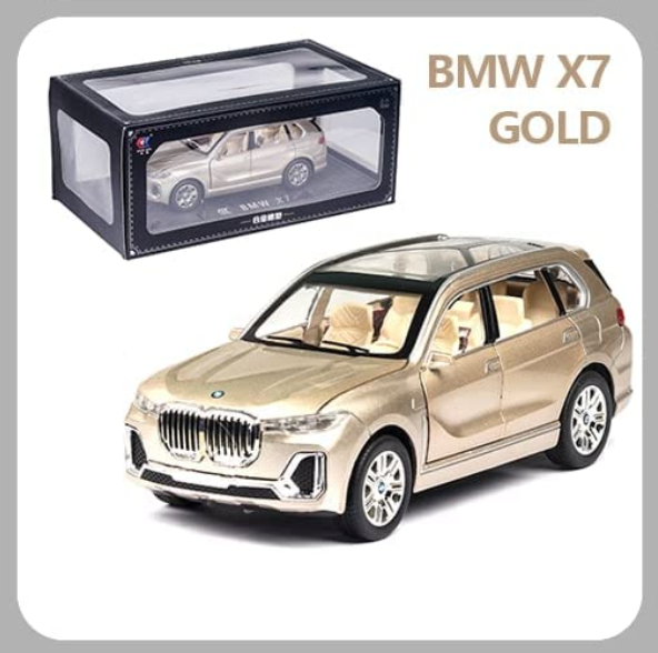 BMW X7 SUV 1:32 Scale Model Car